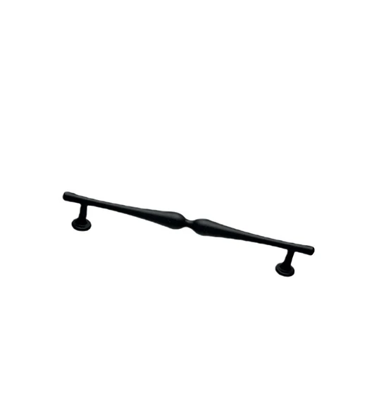 Mermer Model Siyah 160 mm Metal Kulp – 5 Adet | Mat Siyah Modern Mobilya Kulpu ürün görseli 1