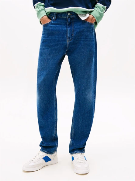 Tommy Hilfiger   ISAAC RLXD TPRD BI0152 CO Erkek Mavi Jean - DM0DM20191 ürün görseli 1