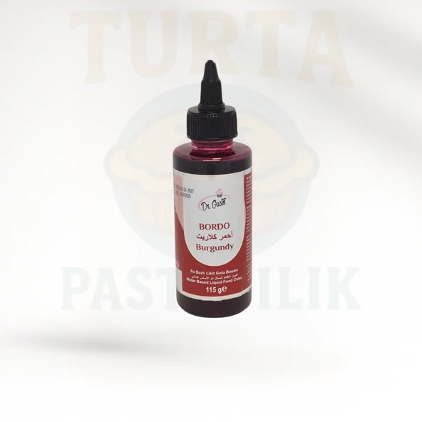 DR.GUSTO LİKİT BOYA BORDO 115 GR ürün görseli 1