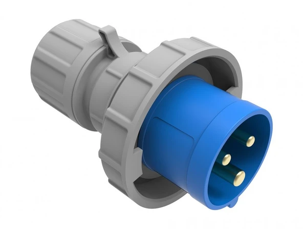 Bemis 3X16A Düz Fiş 220V IP67 ürün görseli 1
