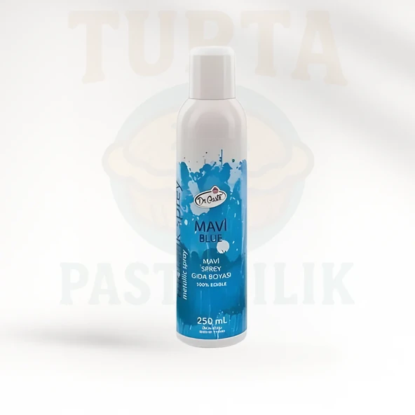 DR.GUSTO METALİK SPREY 250 ML MAVİ ürün görseli 1