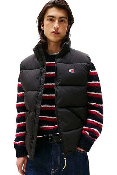 Tommy Hilfiger   TJM VAIL PUFFER VEST Erkek Siyah Yelek - DM0DM22069 ürün görseli 1