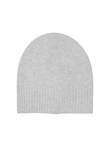 Only   ONLCHYNA KNIT SOFT BEANIE CC Kadın Gri Şapka - 15350755 ürün görseli 1