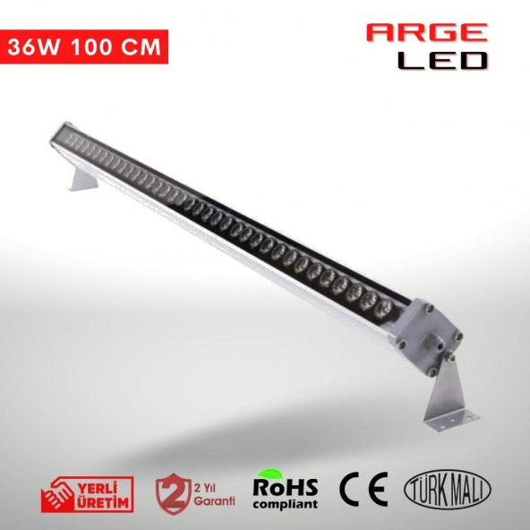 Arge Led Kırmızı Wallwasher Duvar Boyama 100 Cm - Resim 2