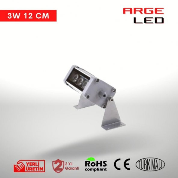 Arge Led Yeşil Wallwasher Duvar Boyama 12 Cm - Resim 2