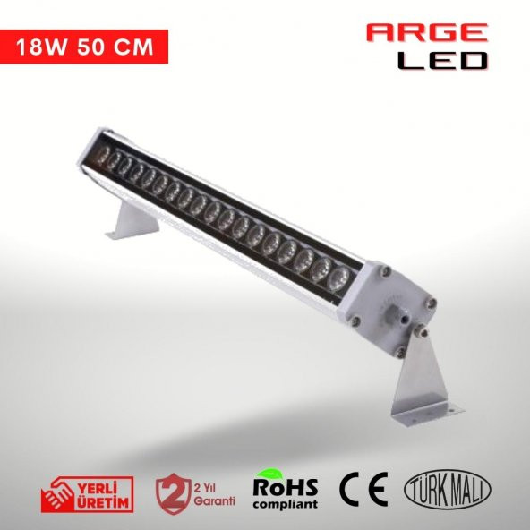Arge Led Mavi Wallwasher Duvar Boyama 50 Cm - Resim 2