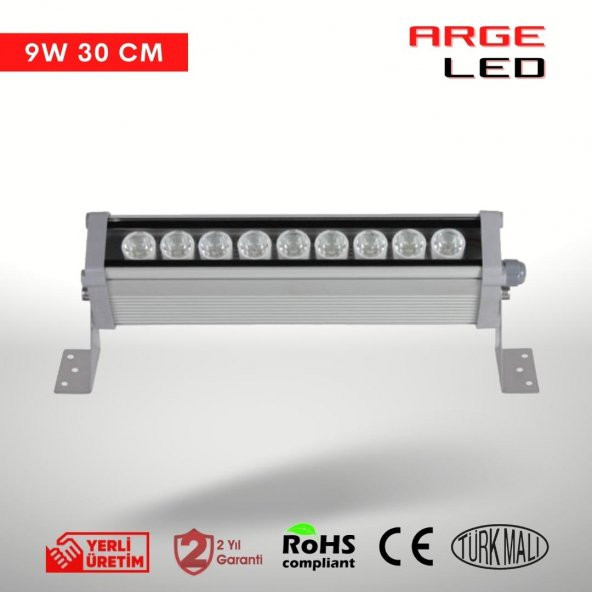Arge Led 6500K Soğuk Beyaz Wallwasher Duvar Boyama 30 Cm ürün görseli 1