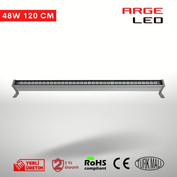 Arge Led 6500K Soğuk Beyaz Wallwasher Duvar Boyama 120 Cm ürün görseli 1
