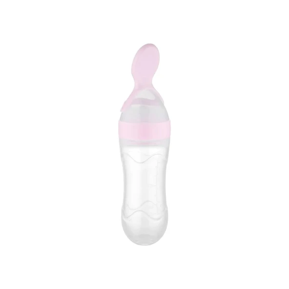 Sıkmalı Kaşık 806 Pembe - Resim 3