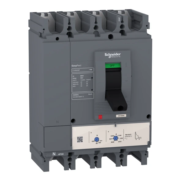 Schneider Electric LV563308 4x500A 36kA TMŞ 350-500A Ayarlı ürün görseli 1