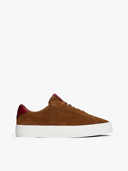 Tommy Hilfiger   PREMIUM DRESS CUPSOLE SUEDE Erkek Kahverengi Spor Ayakkabı - FM0FM05573 ürün görseli 1