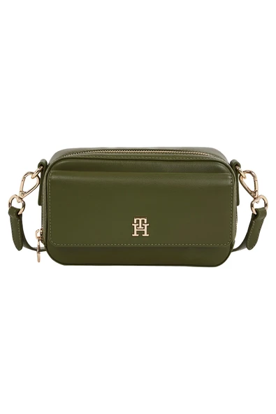 Tommy Hilfiger   TH ICON CAMERA BAG Kadın Yeşil Çanta - AW0AW17680 ürün görseli 1