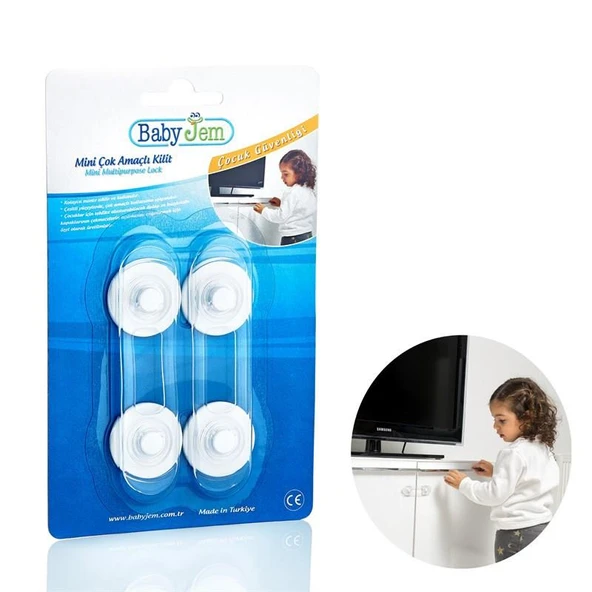 Mini Çok Amaçlı Kilit 2'Li 059 ürün görseli 1