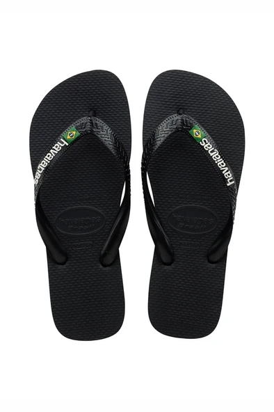Havaianas   BRASIL LOGO Erkek Siyah Terlik - 4110850 ürün görseli 1