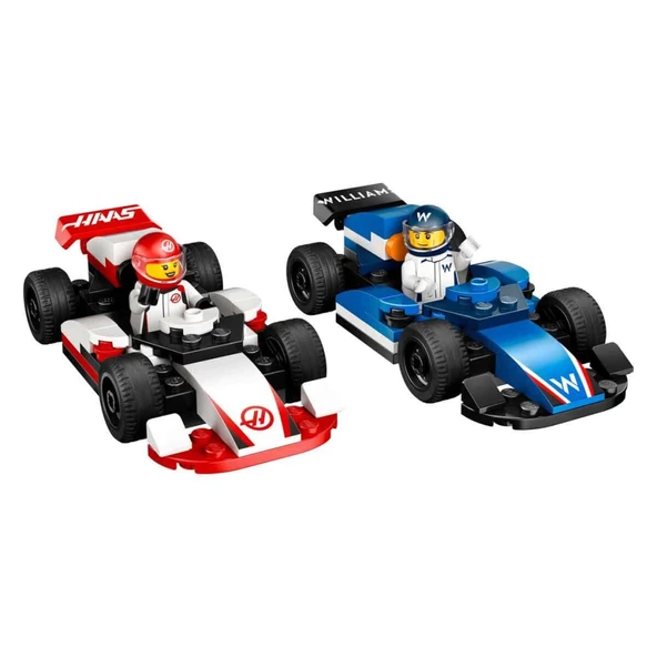 City F1 Williams Racing ve Haas F1 Yarış Arabaları 60464 ürün görseli 1