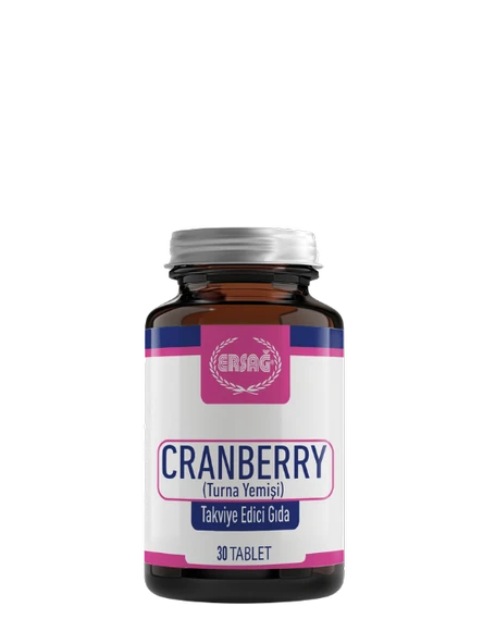 ERSAĞ CRANBERRY (TURNA YEMİŞİ) 30  TABLET ürün görseli 1