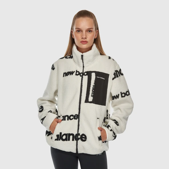 NB Lifestyle Unisex Sweatshirt Uniseks Beyaz Sweatshirt - UNC3358 ürün görseli 1