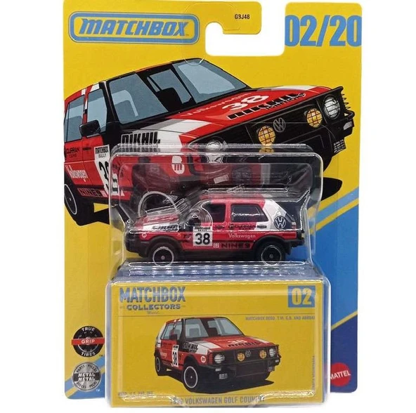 Matchbox Koleksiyon Araçlar 1990 VOLKSWAGEN GOLF COUNTRY GBJ48 - JJW04 ürün görseli 1