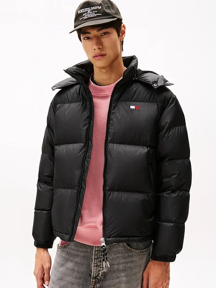 Tommy Hilfiger   TJM ALASKA DOWN PUFFER EXT Erkek Siyah Mont - DM0DM22036 ürün görseli 1