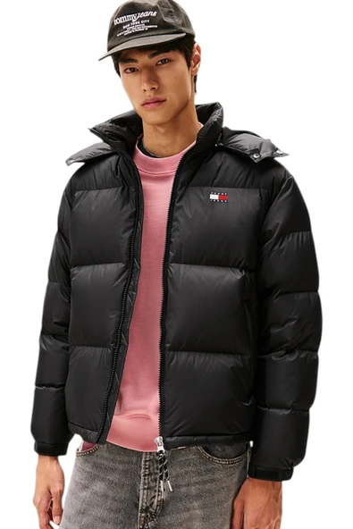 Tommy Hilfiger   TJM ALASKA DOWN PUFFER EXT Erkek Siyah Mont - DM0DM22036 ürün görseli 1