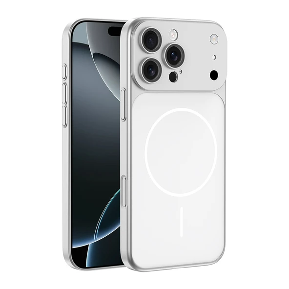 iPhone 15 Pro Max İphone 17 Pro Max Görünümlü Kılıf Kablosuz Şarj Özellikli Kamera Korumalı Spark ürün görseli 1