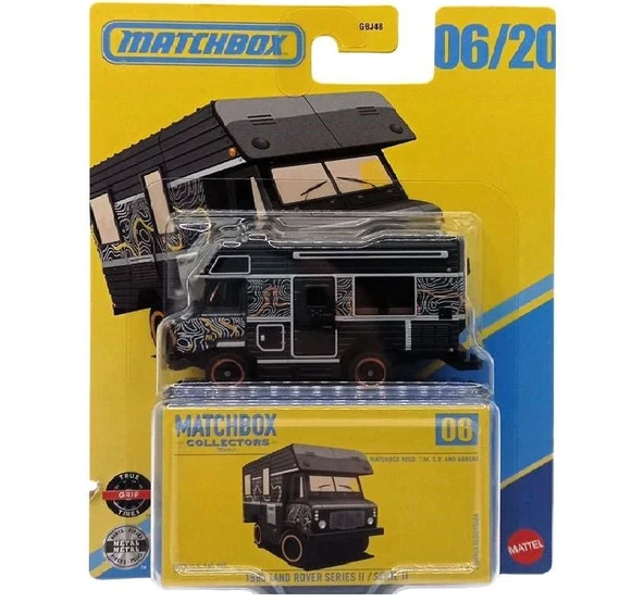 Matchbox Koleksiyon Araçlar 1965 LAND ROVER SERIES II GBJ48 - JJW02 ürün görseli 1