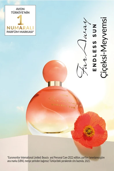 AVON Far Away Endless Sun Kadın Parfüm Edp 50 Ml. - Resim 4
