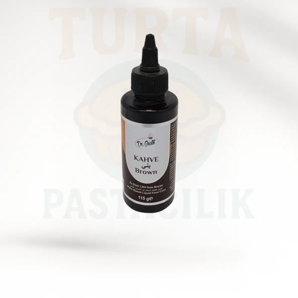 DR.GUSTO LİKİT BOYA KAHVE 115 GR ürün görseli 1