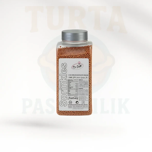 DR.GUSTO SPRINKLES 2 MM  250 GR BAKIR ürün görseli 1