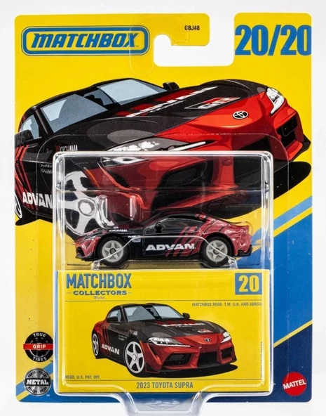 Matchbox Koleksiyon Araçlar 2023 TOYOTA SUPRA GBJ48 - JCL44 ürün görseli 1