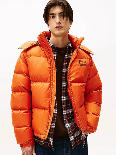 Tommy Hilfiger   TJM ALASKA DOWN PUFFER EXT Erkek Turuncu Mont - DM0DM22036 ürün görseli 1