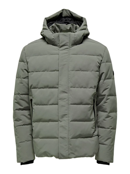 Only & Sons   ONSCAYSON PUFFA OTW NOOS Erkek Gri Mont - 22019598 ürün görseli 1