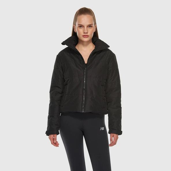 New Balance   NB Lifestyle Women Jacket Kadın Siyah Mont - WNJ3427 ürün görseli 1
