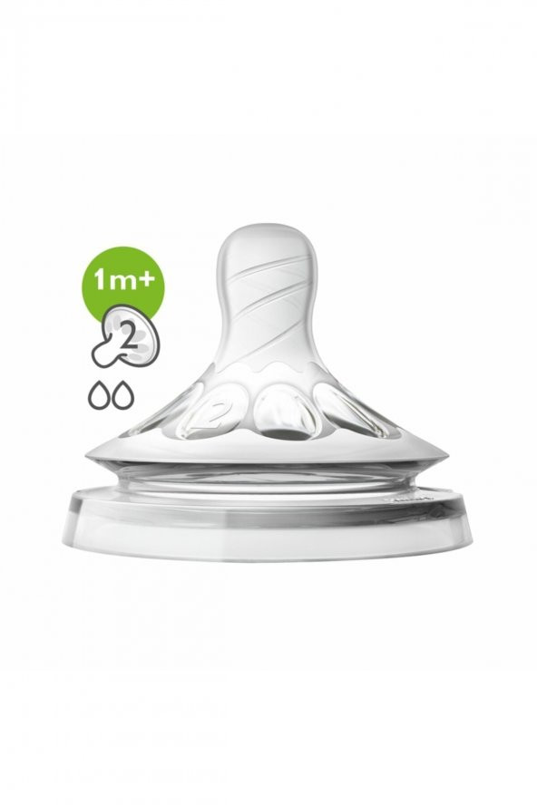 Scf 04227 Natural Biberon Emziği 1 M+ 2li - Resim 2