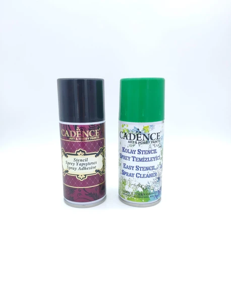 Stencil  Sprey Yapıştırıcı ve Temizleyici set ürün görseli 1