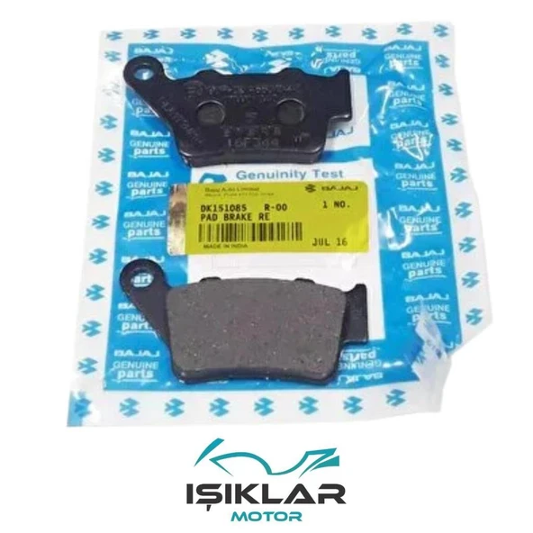 Bajaj Pulsar Ns 200 Arka Fren Balatası Isk009 ürün görseli 1
