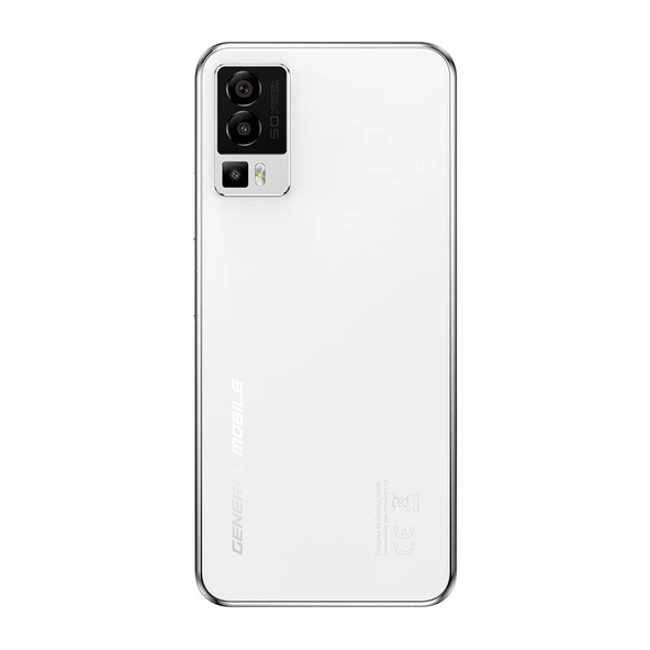 GENERAL MOBILE GM 23 DUAL POLAR WHITE ( KUTUP BEYAZI ) YENİLENMİŞ AKILLI TELEFON ( İYİ ) ürün görseli 1