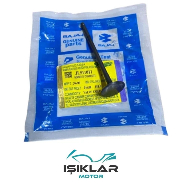 Bajaj Pulsar Ns 200 Egzoz Sübap Isk048 ürün görseli 1