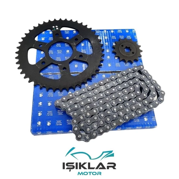 Bajaj Pulsar F 250 Zincir Dişli Set Isk012 ürün görseli 1