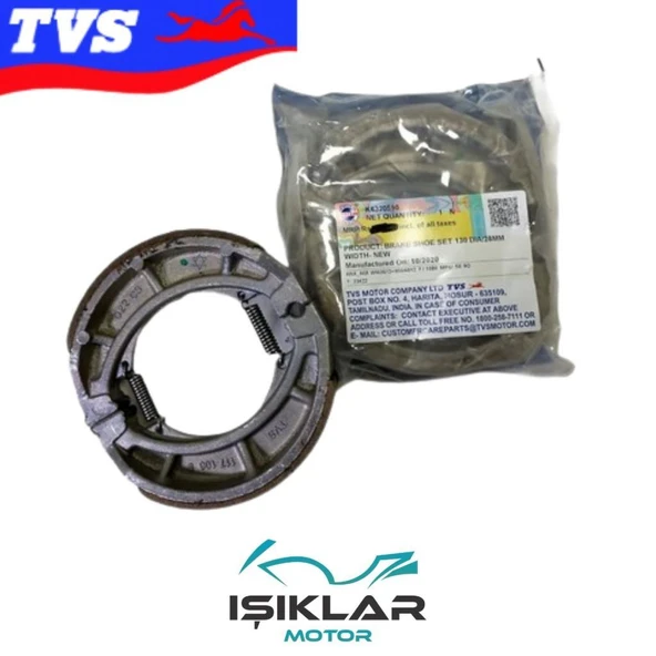 Tvs Apache Rtr 180 Arka Fren Balatası Isk115 ürün görseli 1