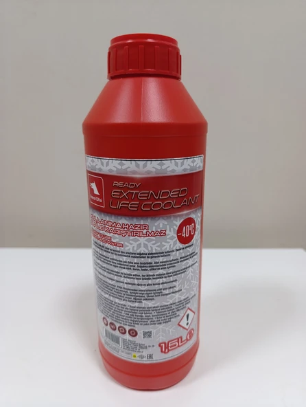 Petrol Ofisi Coolant Kırmızı Organik Antifriz 1,5 lt 10.ay 2025 üretim ürün görseli 1