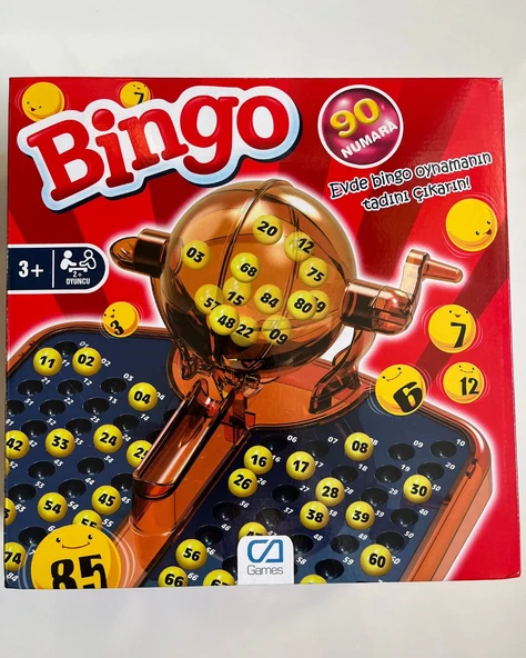 Bingo Yılbaşı Aile Oyunu 90 Numara 48 Kart ürün görseli 1