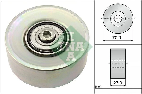 V KAYIS GERGI RULMANI BMW E46 E60 E63 E64 E65 E83 E53 M47 M57 04 08 ürün görseli 1