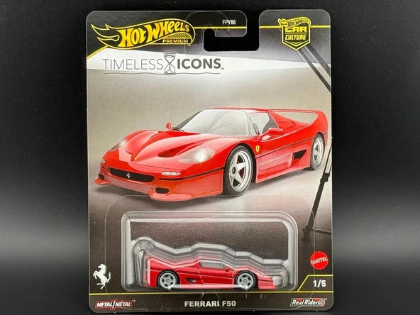 PTTAVM: Hot Wheels Premium Car Culture Timeless Icons Ferrarı F50