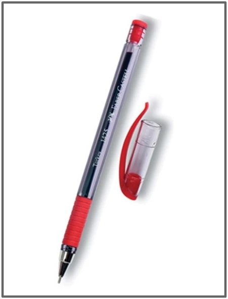 Faber Castell Tükenmez Kalem 1425 Kırmızı - 5 adet ürün görseli 1