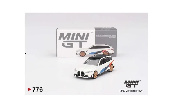 Mini GT 776 BMW M3 M Performance Touring Alpine White 1/64 Model Araba ürün görseli 1