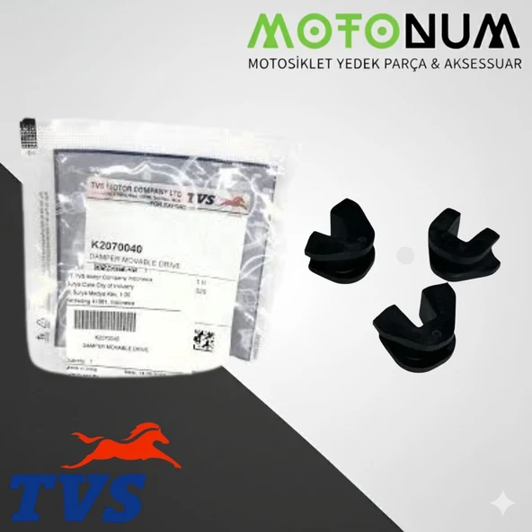 Tvs  Jüpiter 125  Kızak Kayma 3'Lü  Mnk2070040 ürün görseli 1