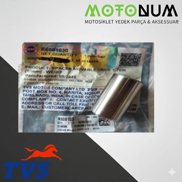 Tvs  Jüpiter 110 Ön Varyatör Mili Mnk6081030 ürün görseli 1