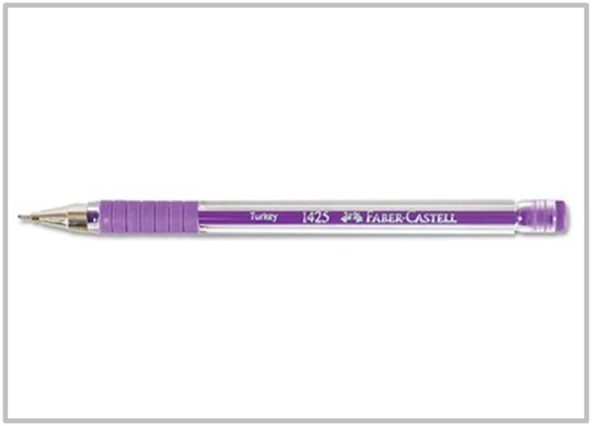 Faber Castell Tükenmez Kalem 1425 Lila - 5 adet ürün görseli 1