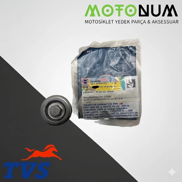 Tvs  Jüpiter 110 Yağ Tapası Mnk4080150 ürün görseli 1